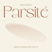 CS Parsite – Elegant Font