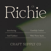 CS Richie – Elegant Font