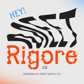 CS Rigore – Trippy Font
