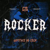 CS Rocker – Black Metal Font