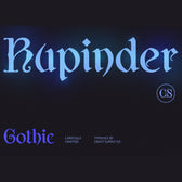 CS Rupinder – Gothic Uncial Font