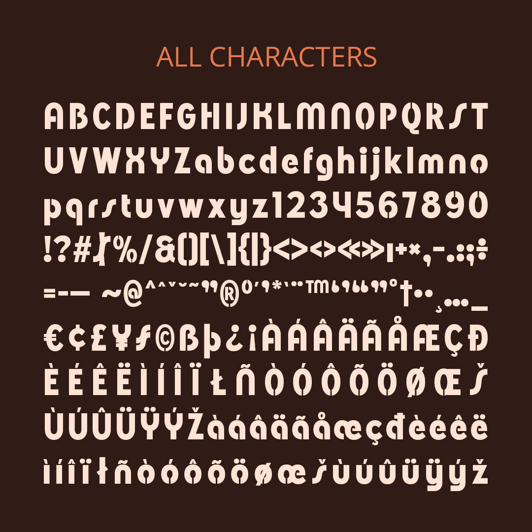 CS Sorena – Retro Font by Craft Supply Co, preview 8