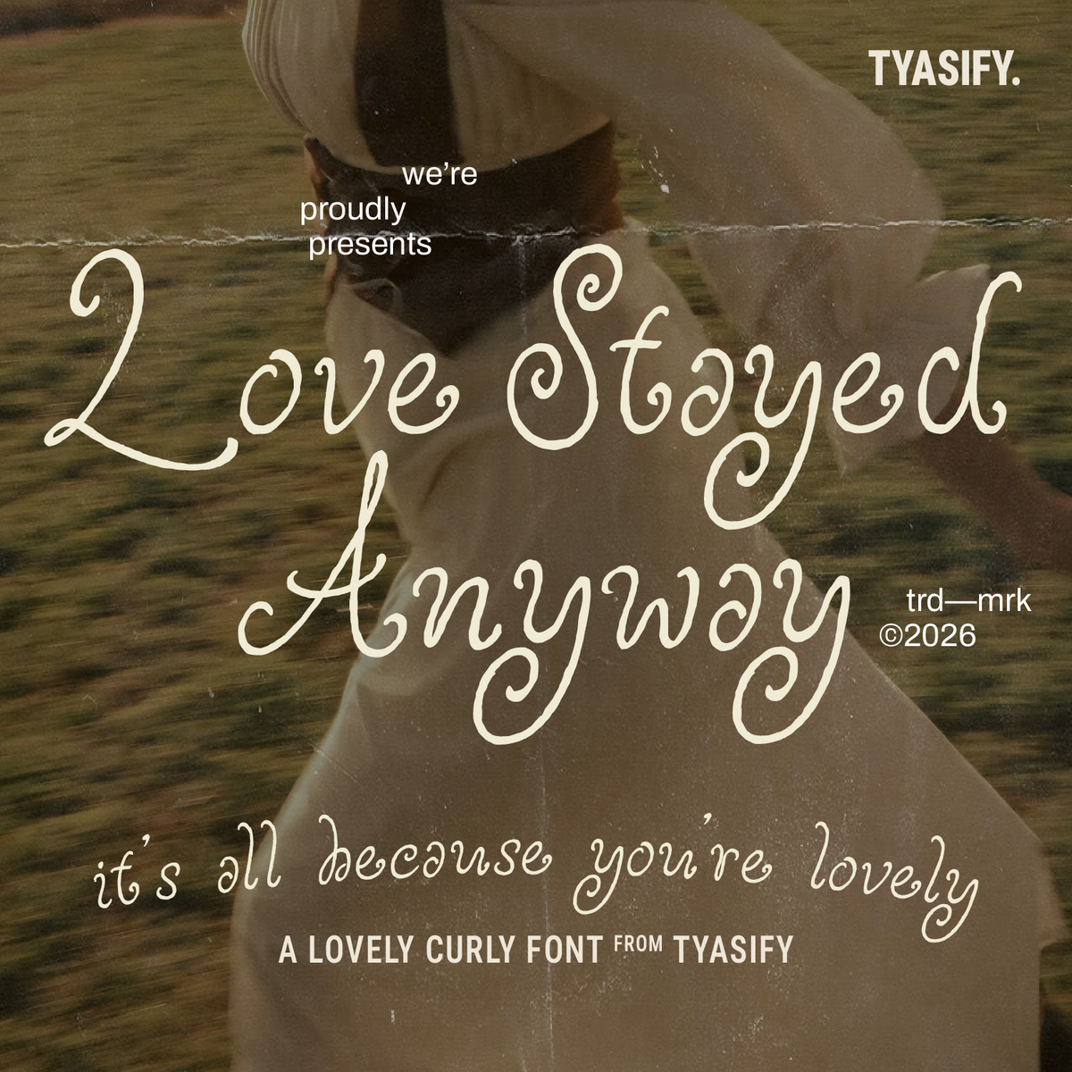 Curly Fairy Lovely Whimsical Font by Tyasify, preview 1