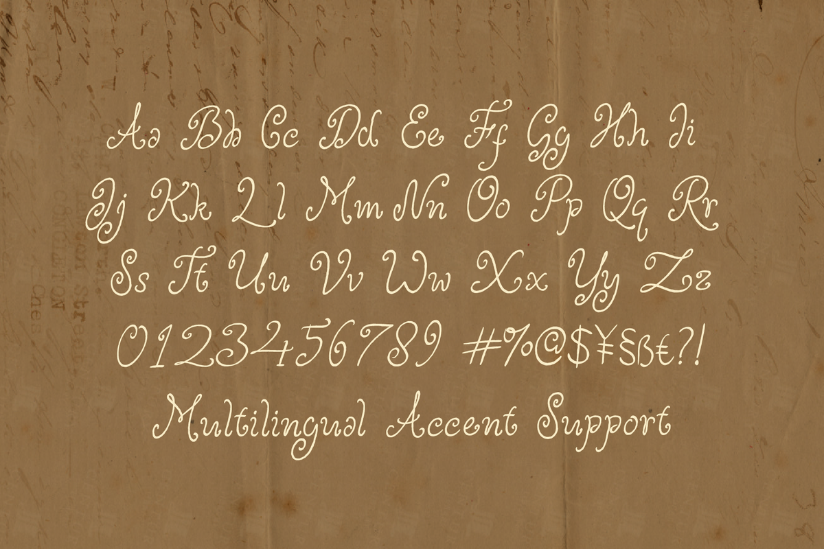 Curly Fairy Lovely Whimsical Font by Tyasify, preview 11