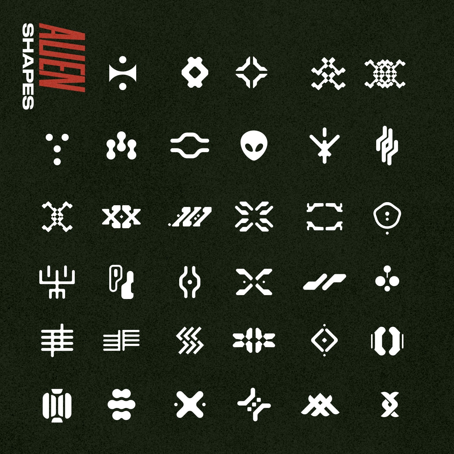 Cyber Y2K Shapes