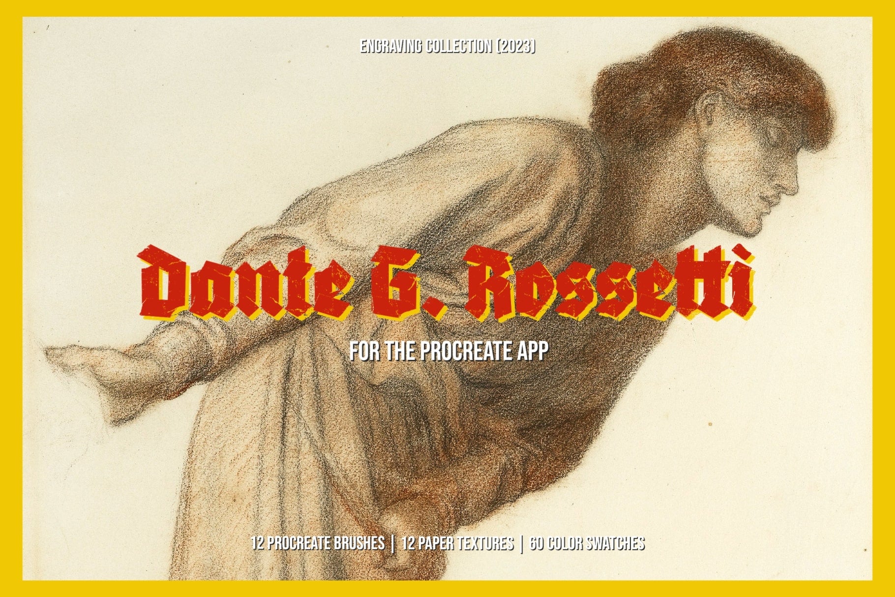 Dante Gabriel Rossetti Procreate Kit