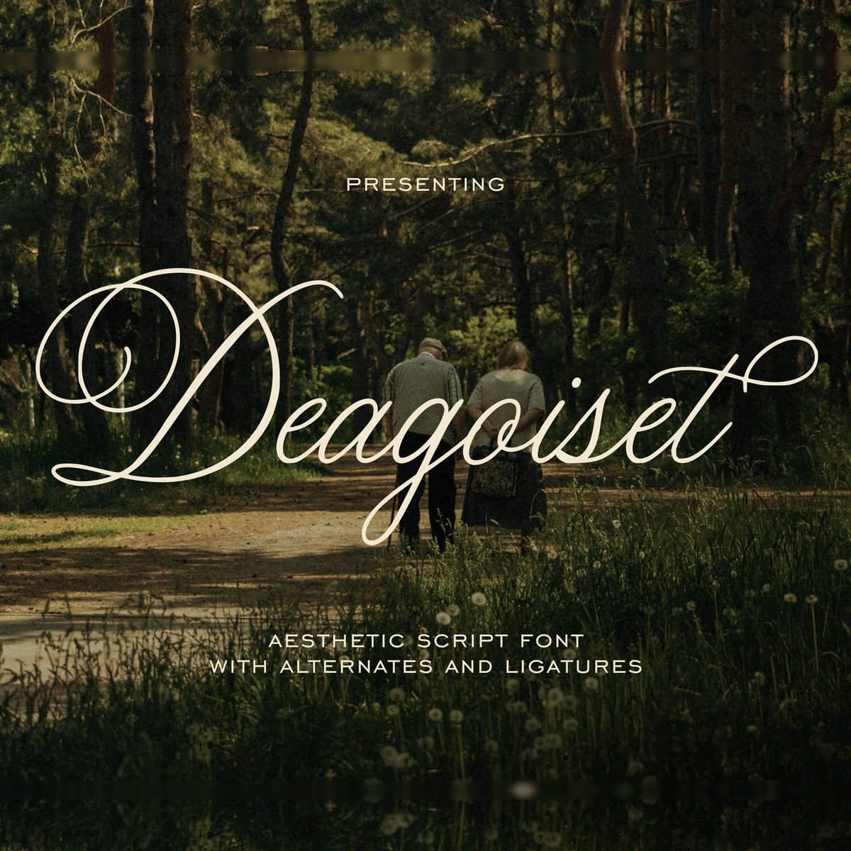 Deagoiset Modern Calligraphy Script by Imoodev, preview 1