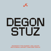Degon Stuz - Sans Serif Display Font