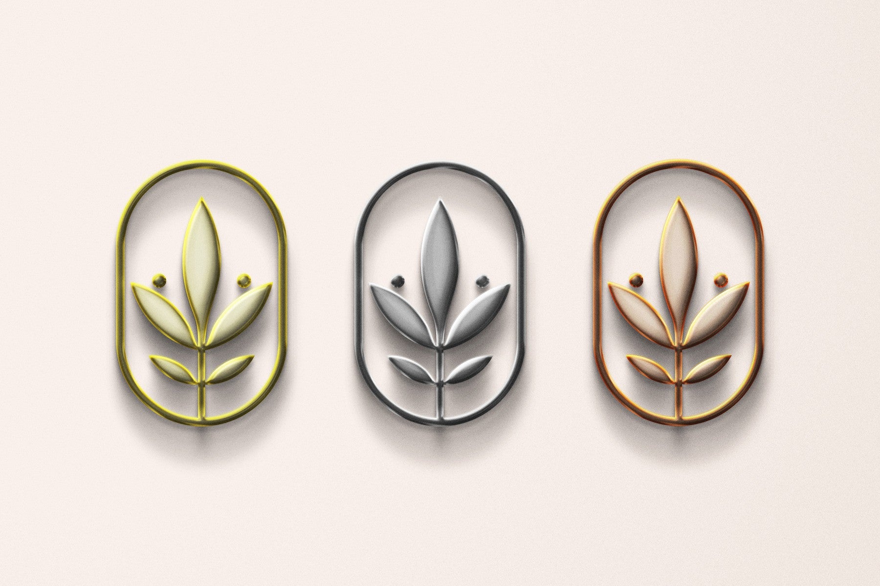 Deluxe Realistic Chrome Mockups