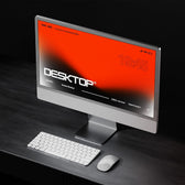 Desktop Monitor Mockup