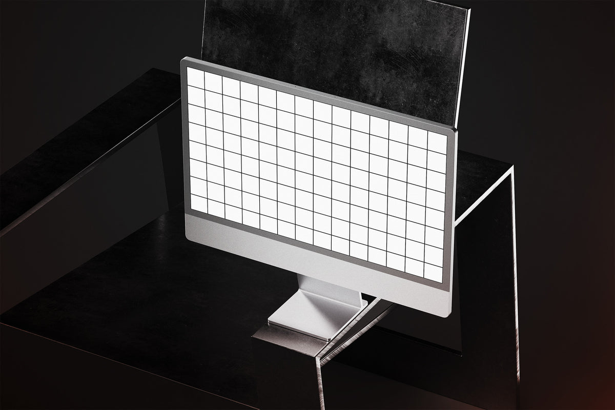Desktop Monitor Mockup by Morrobati, preview 4