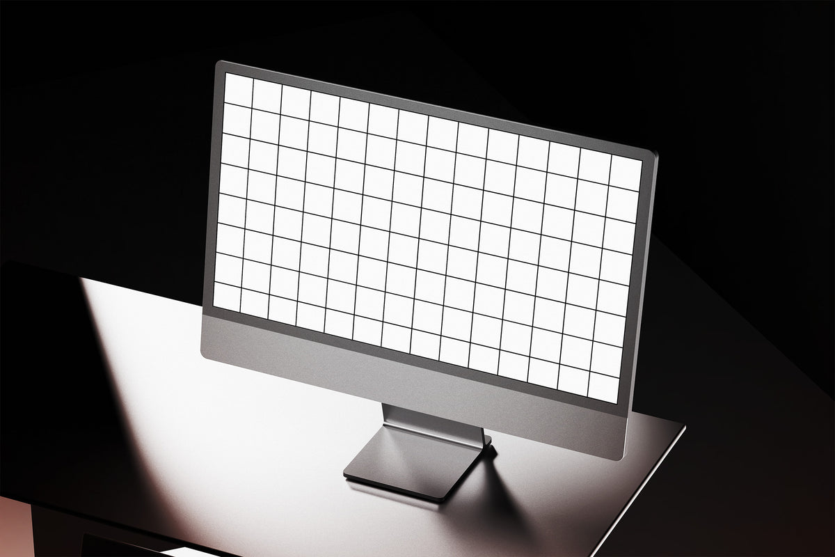 Desktop Monitor Mockup by Morrobati, preview 4