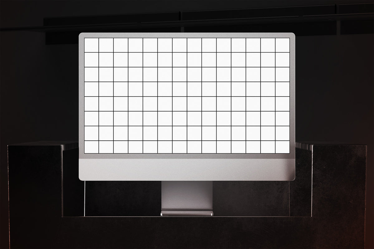 Desktop Monitor Mockup by Morrobati, preview 6