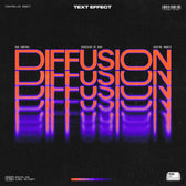 Diffusion Text Effect