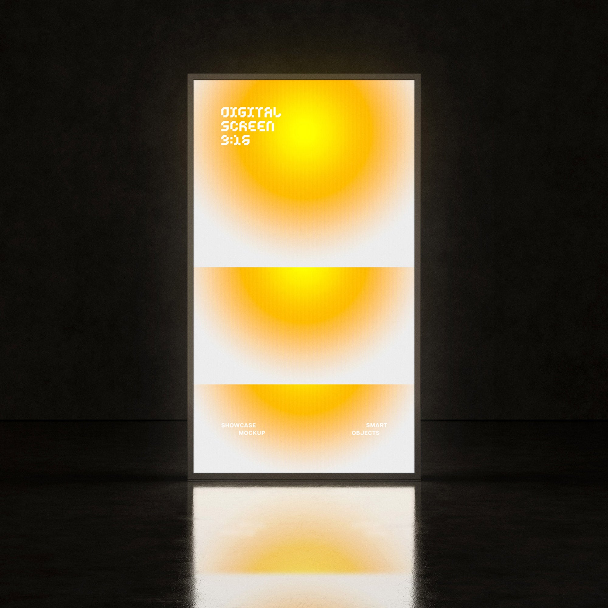 Digital Signage Screens Mockups