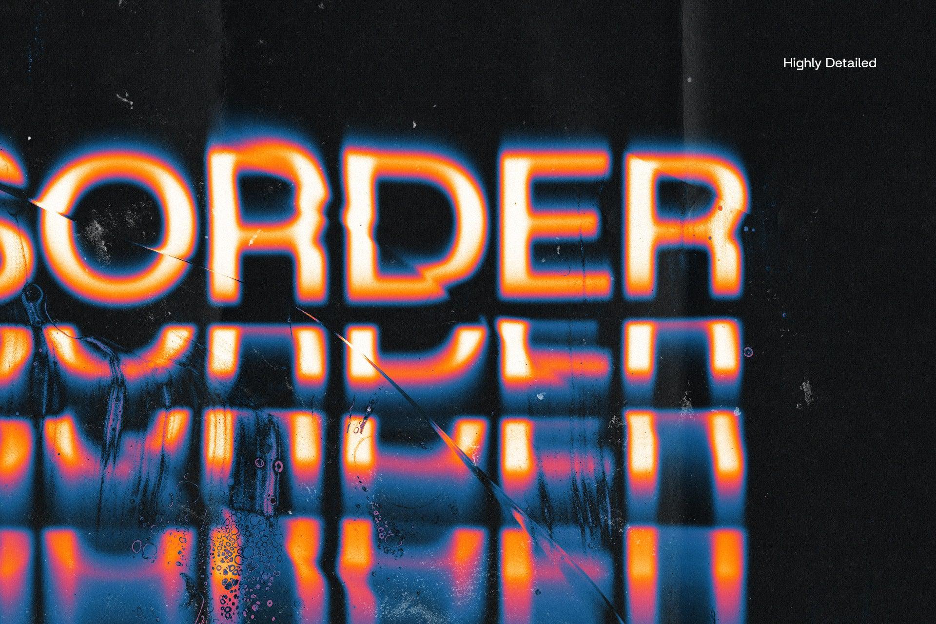 Disorder Text Distortion