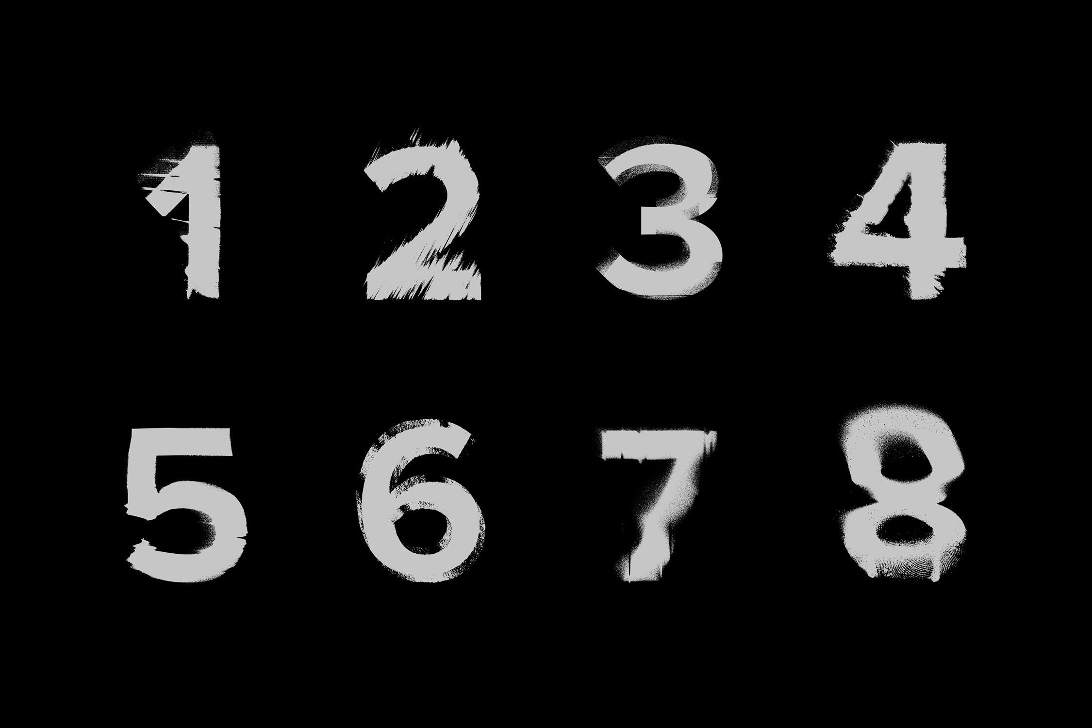 Displaced Distortion Text Effects