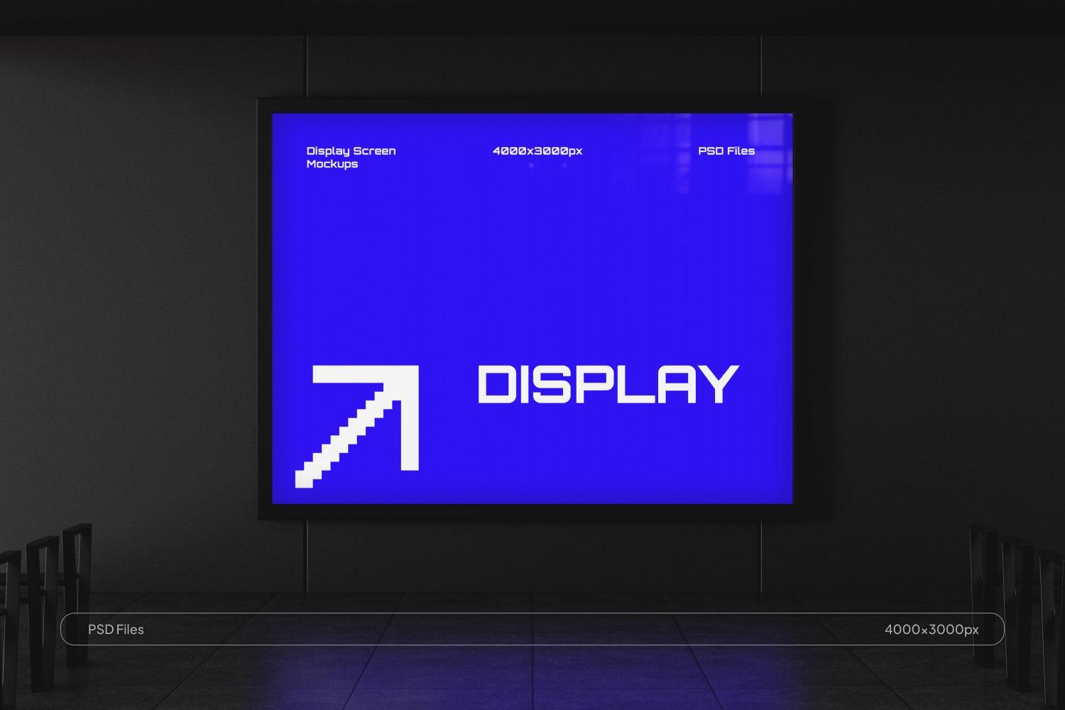 Display Screen Mockups