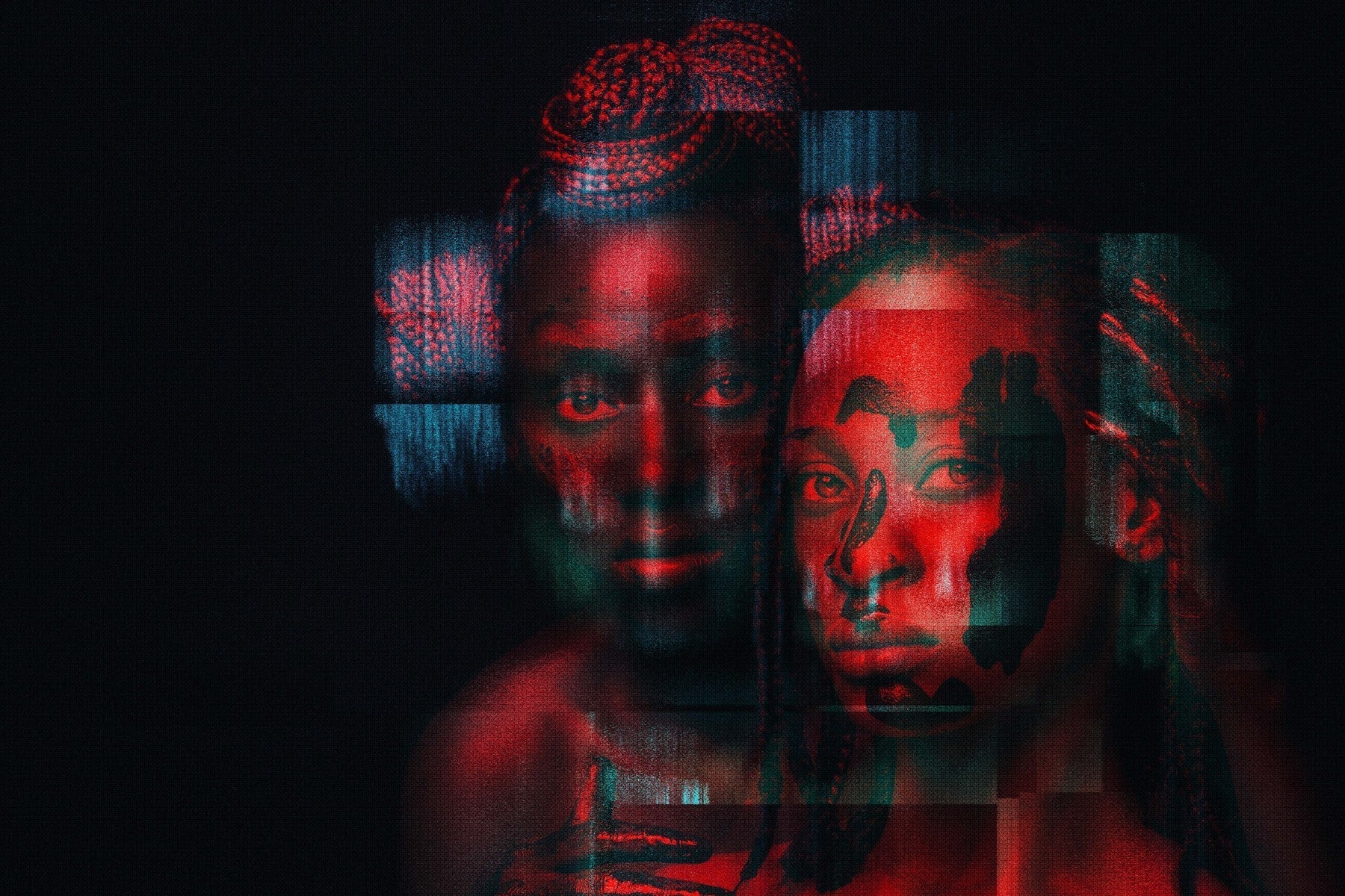 Distortion Glitch Photo Effects