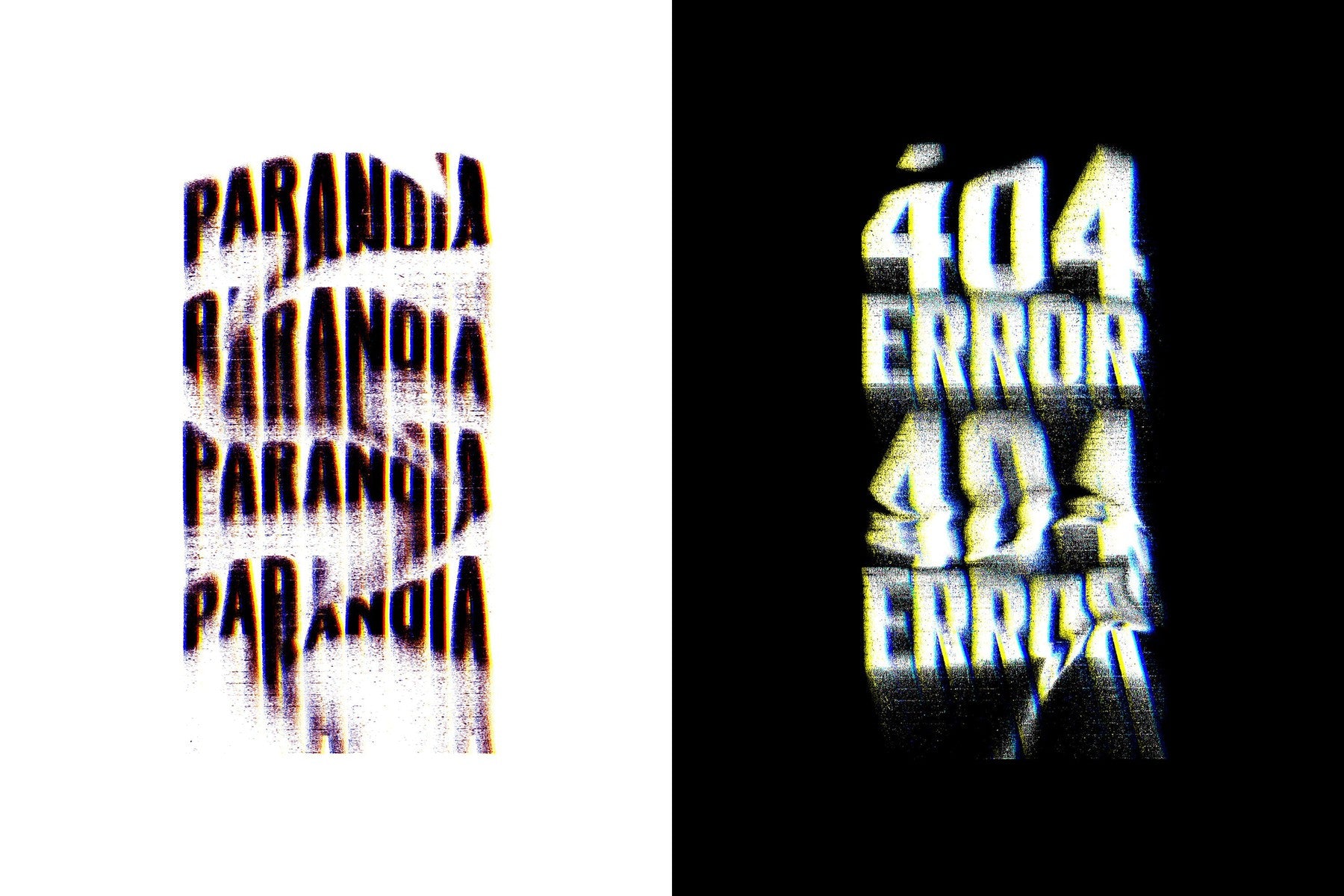 Distortion Text Effects Collection