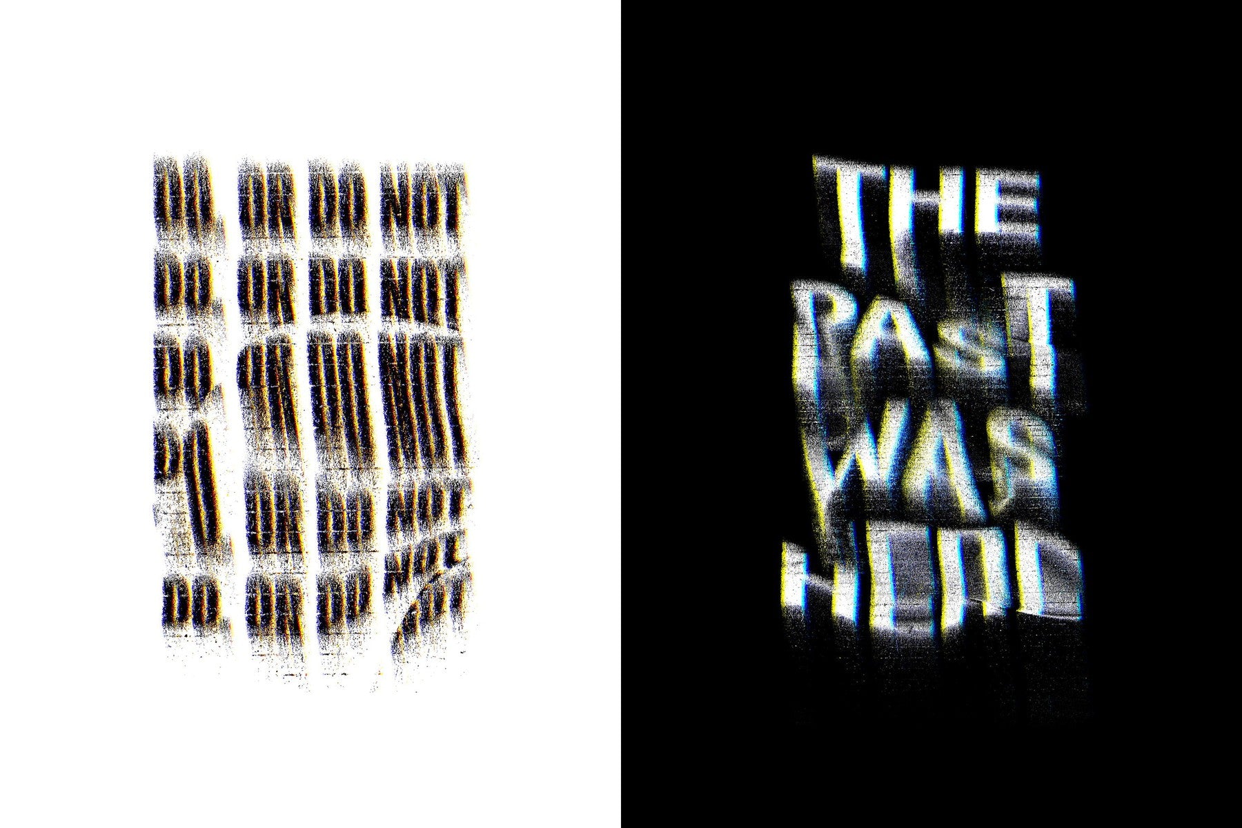 Distortion Text Effects Collection