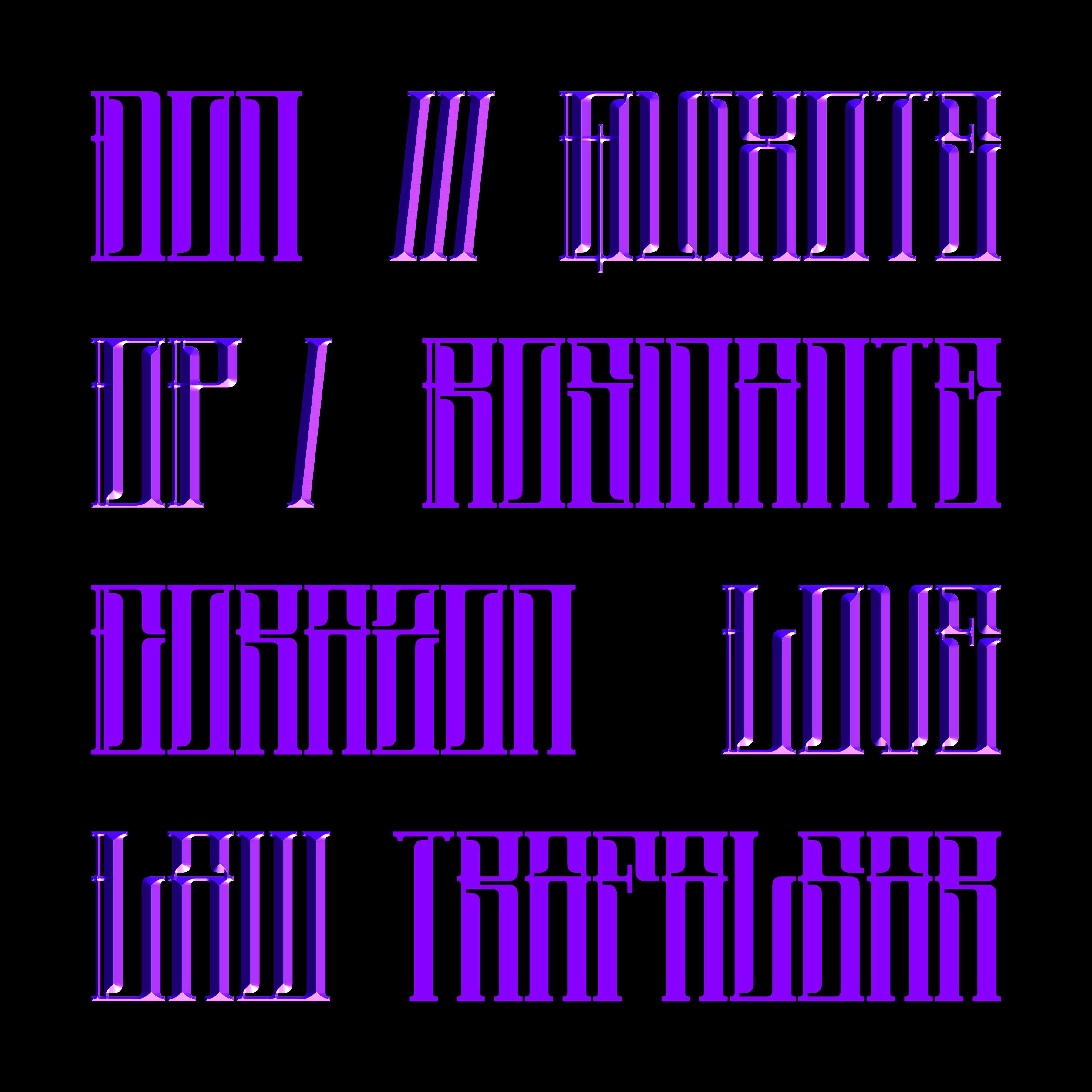 DON QUIXOZE Typeface