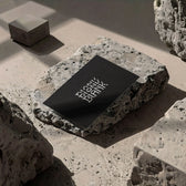 Dramatic Stone Card Display Mockup