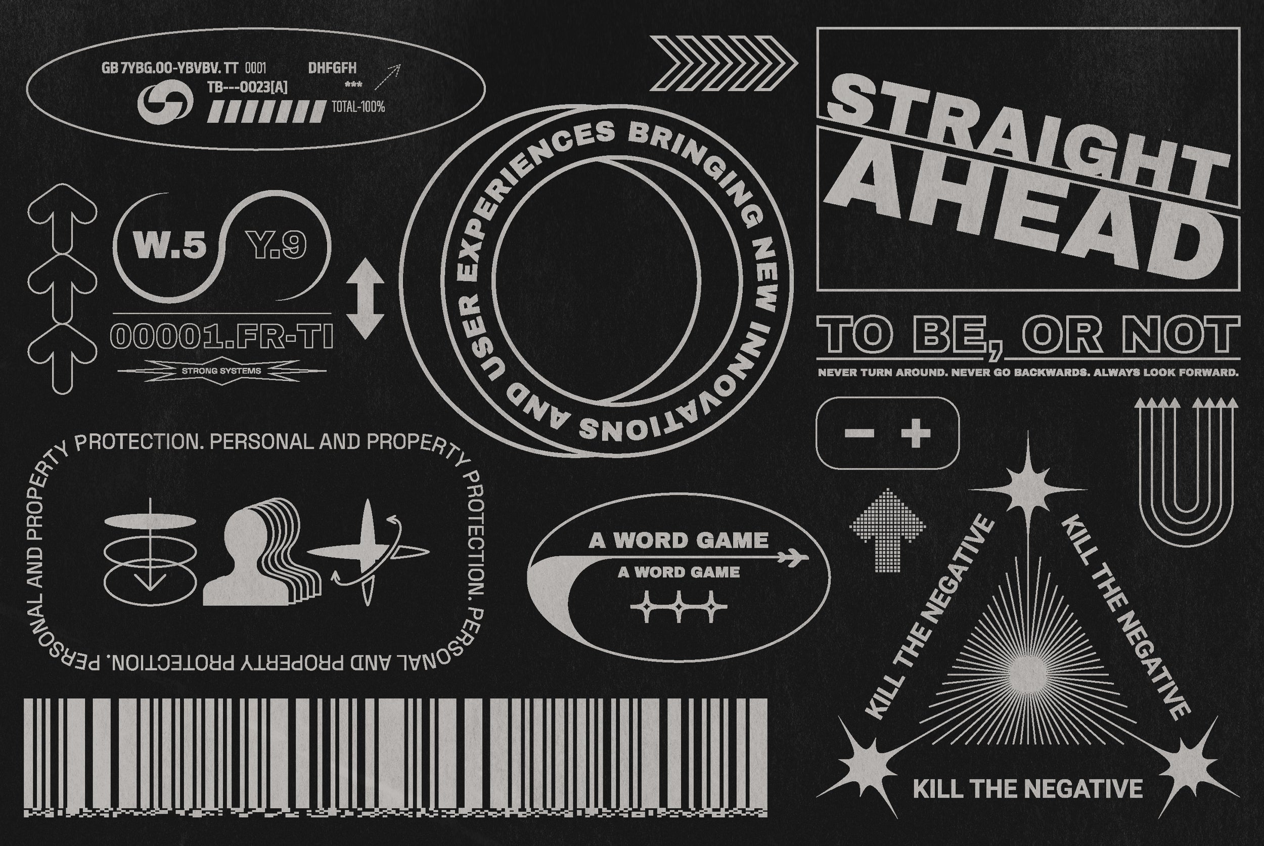 Editable Logo Badge Shapes Kit