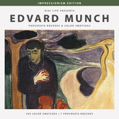 Edvard Munch Procreate Brushes & Color Palettes