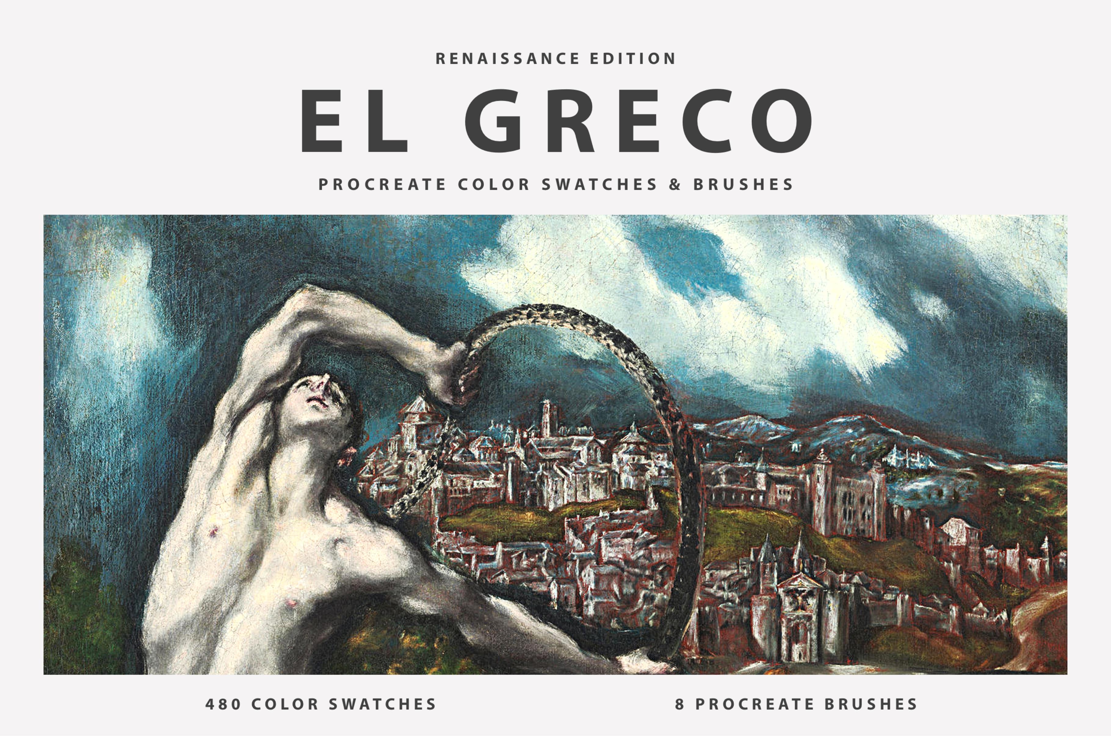 El Greco Procreate Brushes & Color Palettes