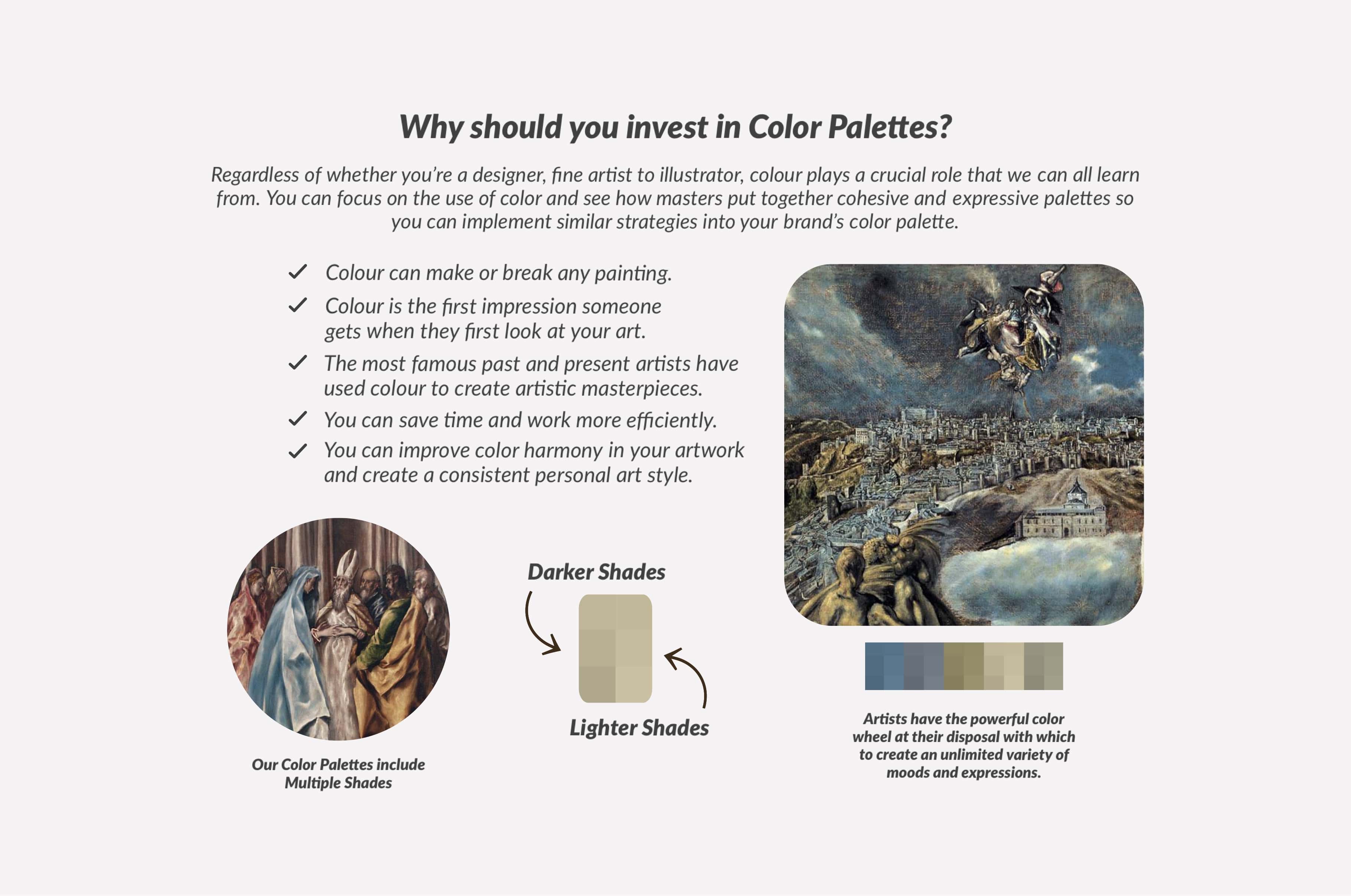 El Greco Procreate Brushes & Color Palettes