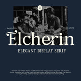 Elcherin Elegant Display Serif Font