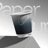 Embossed Paper Cup Mockup