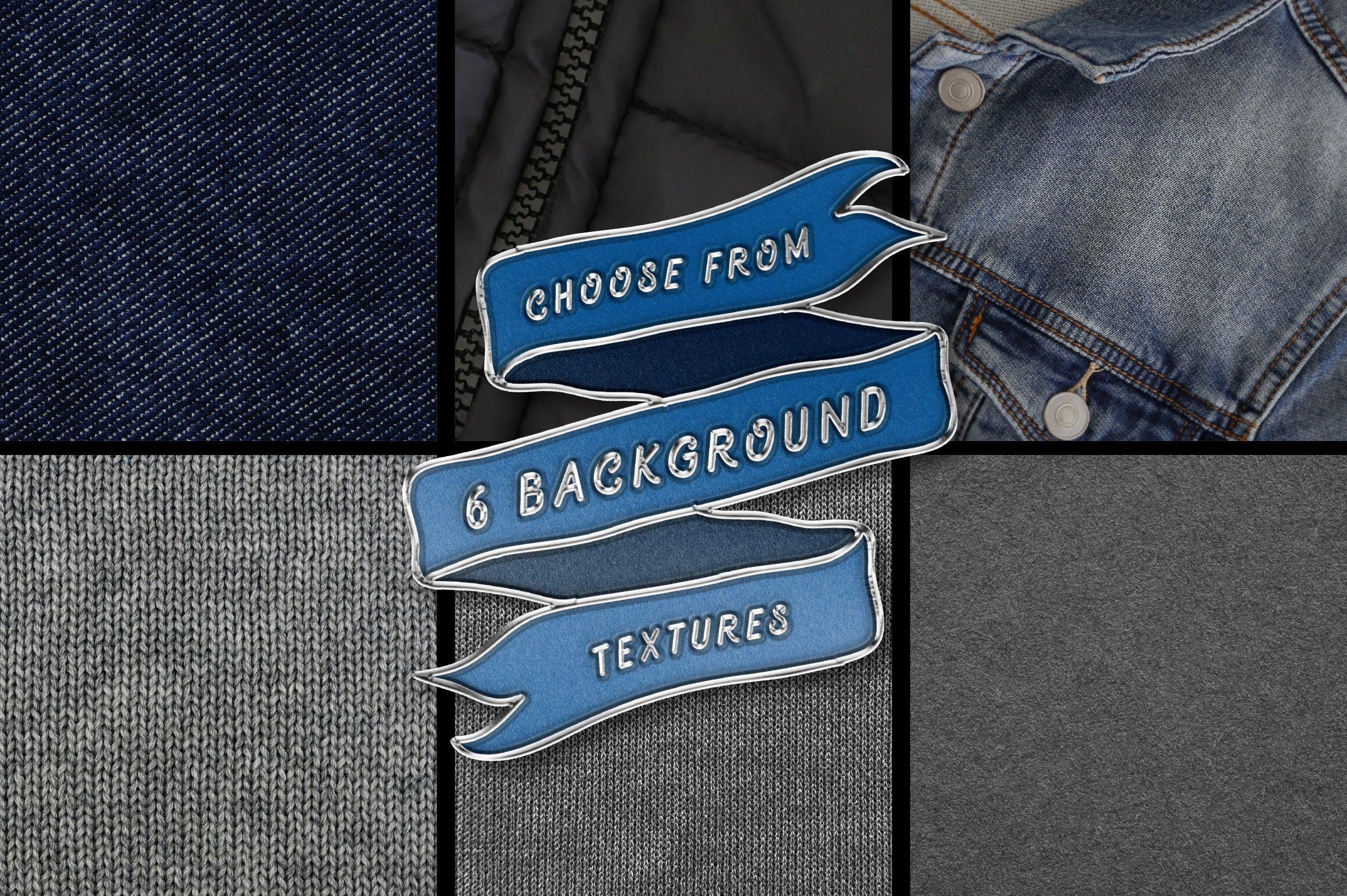 Enamel Logo Pin Mockup