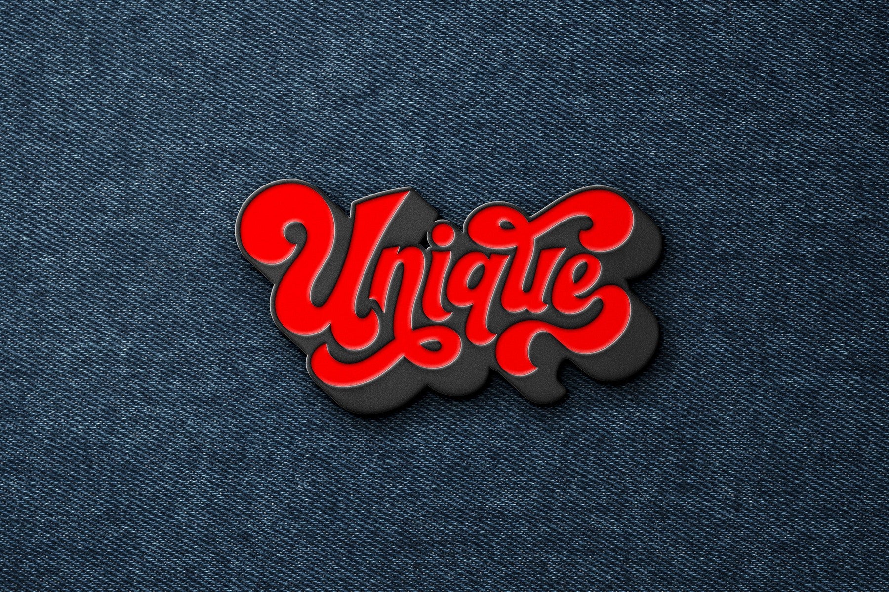 Enamel Pin Mockup