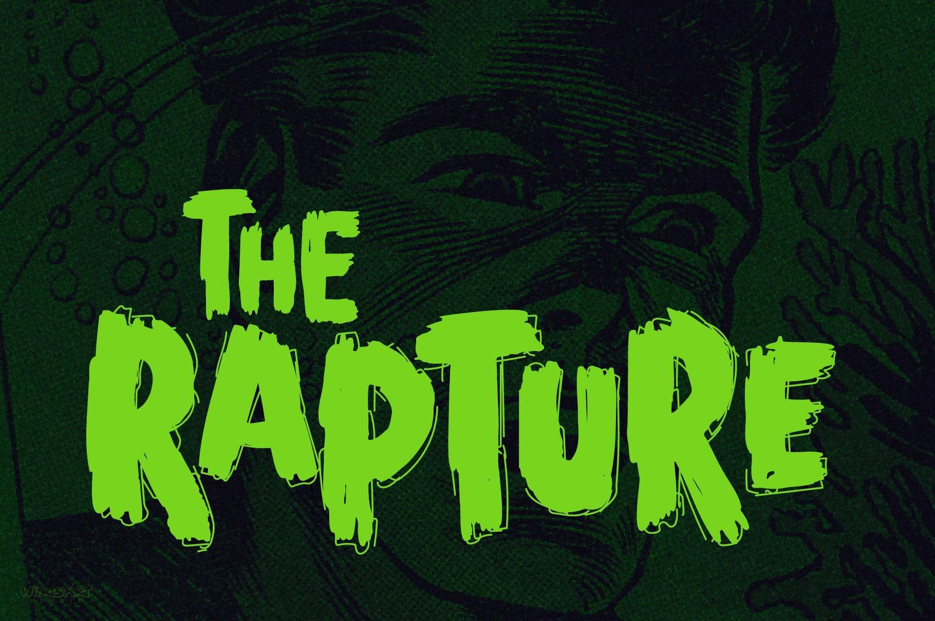 End Crawl - A Halloween Brush Font