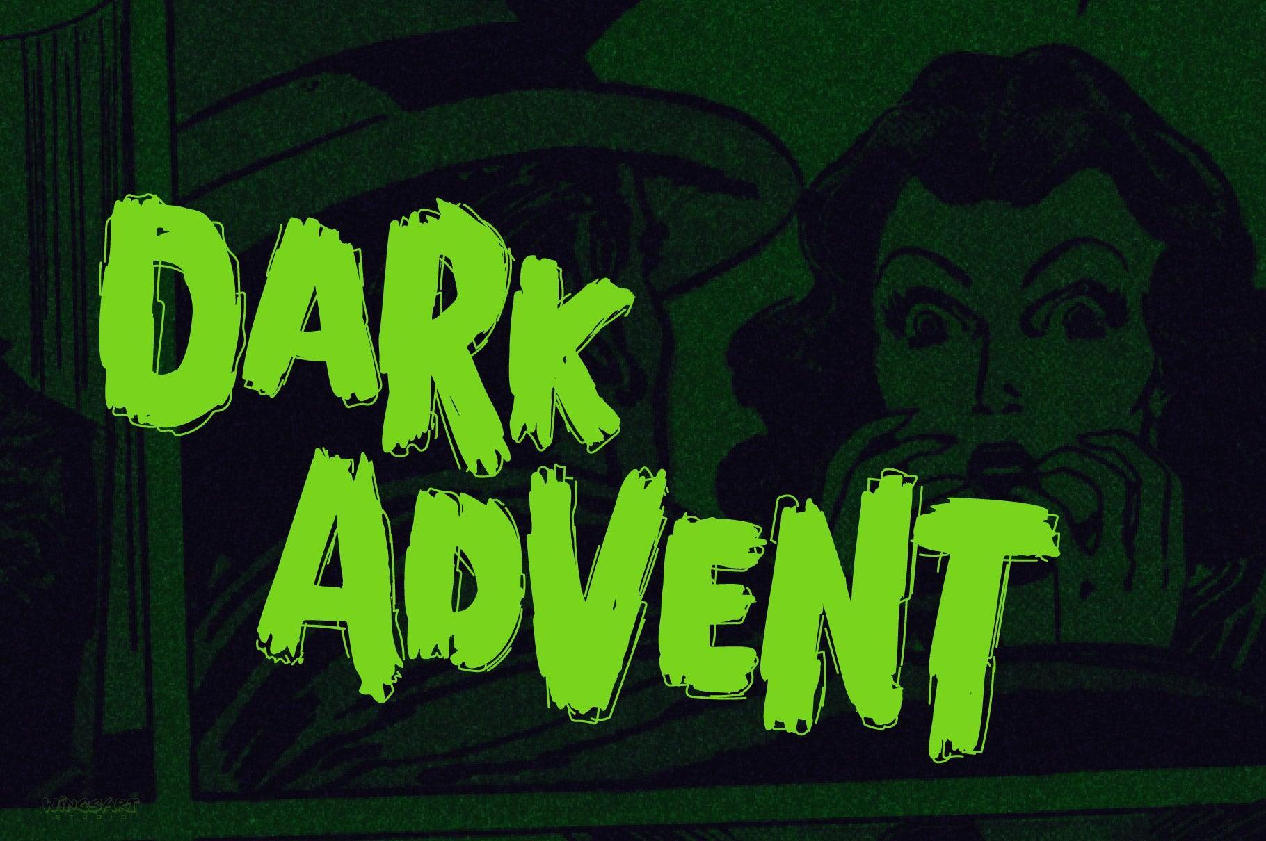 End Crawl - A Halloween Brush Font