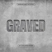 Engraved Wall Text Effect