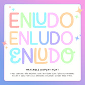 Enludo – Playful Sans & Script Font Duo