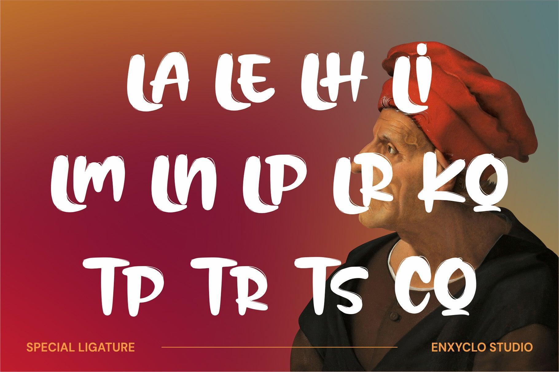 Equirox - Bold Brush Font