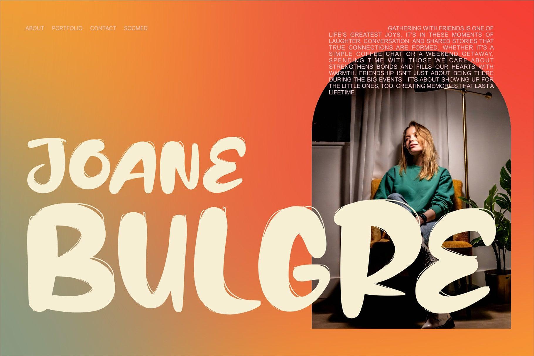 Equirox - Bold Brush Font