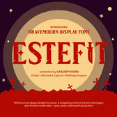 Estefit - Halloween Gothic Font