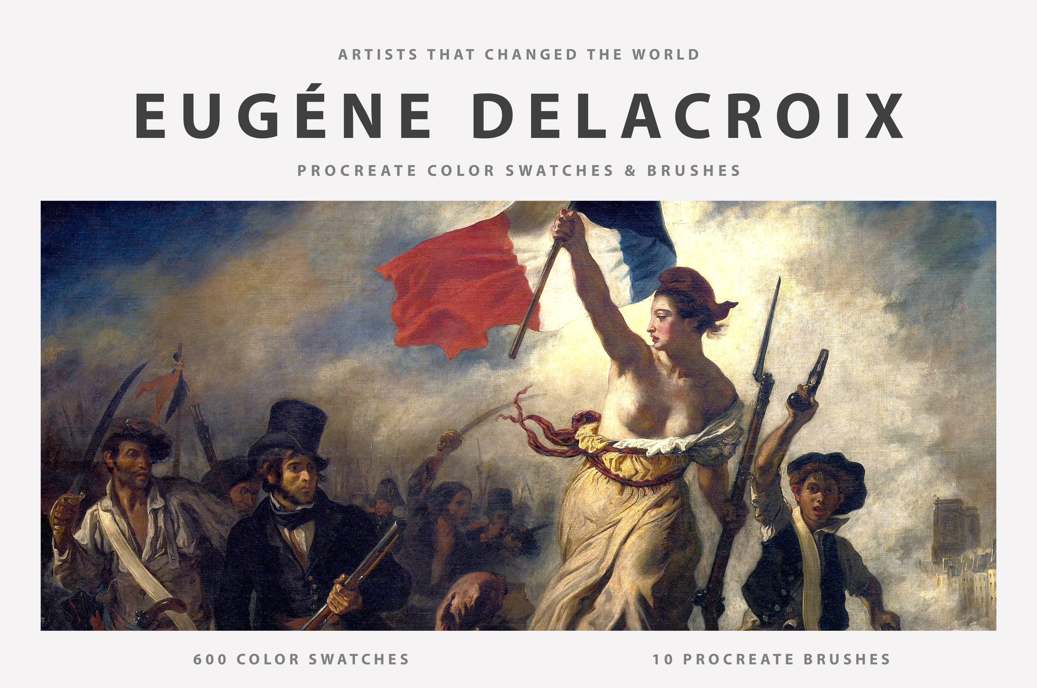 Eugene Delacroix's Procreate Kit