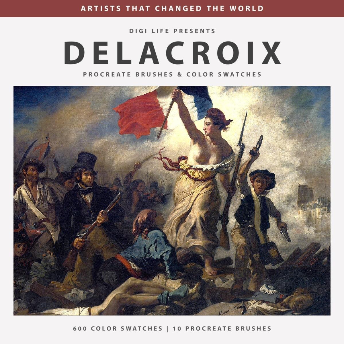 Eugene Delacroix's Procreate Kit