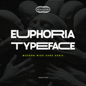 Euphora Modern Wide Sans Serif Font
