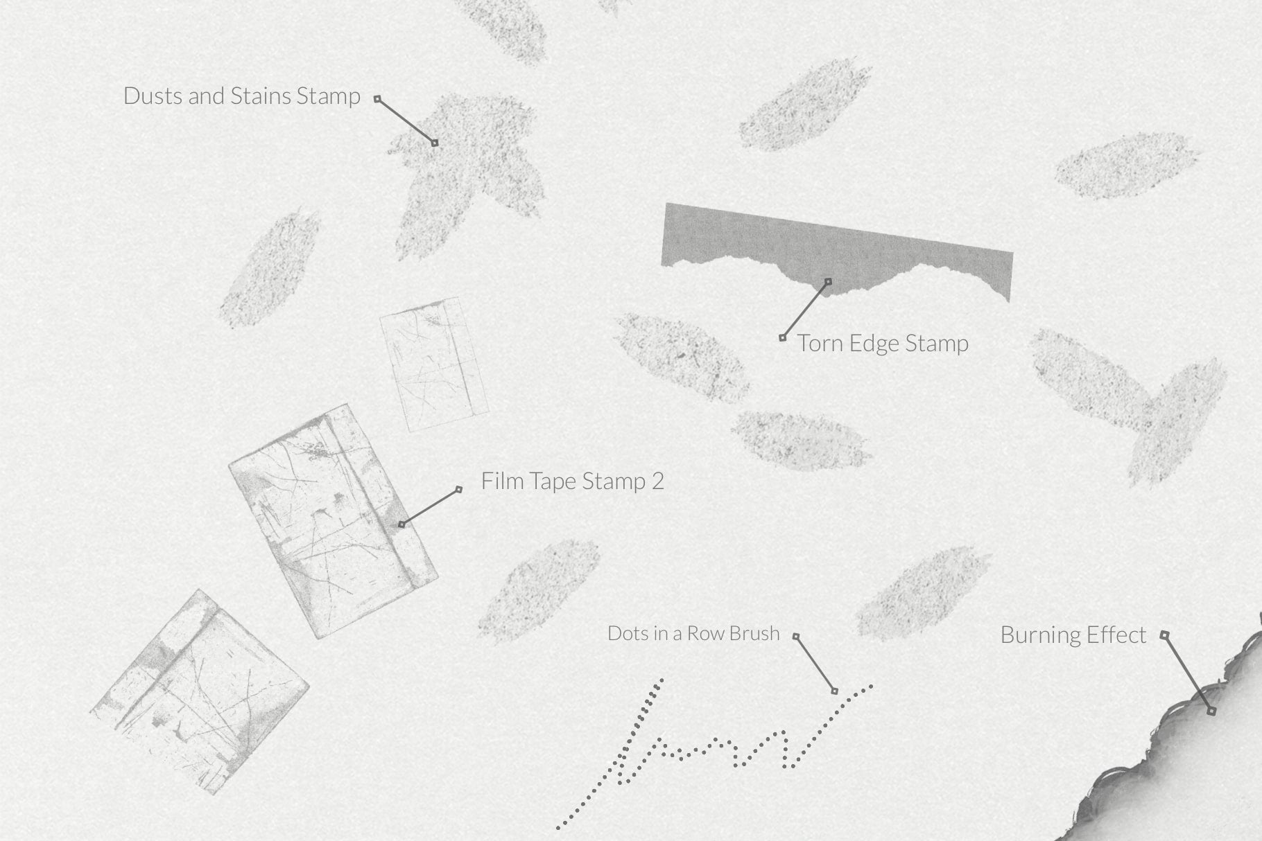 Film Texture Procreate Brushes | Life is a film