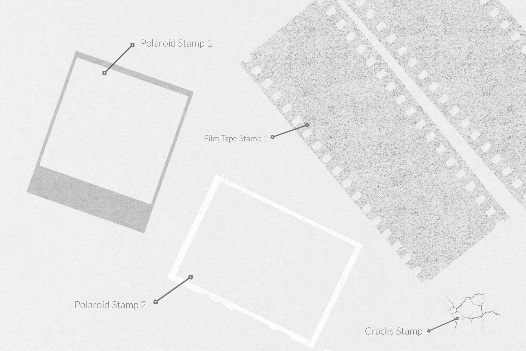 Film Texture Procreate Brushes | Life is a film