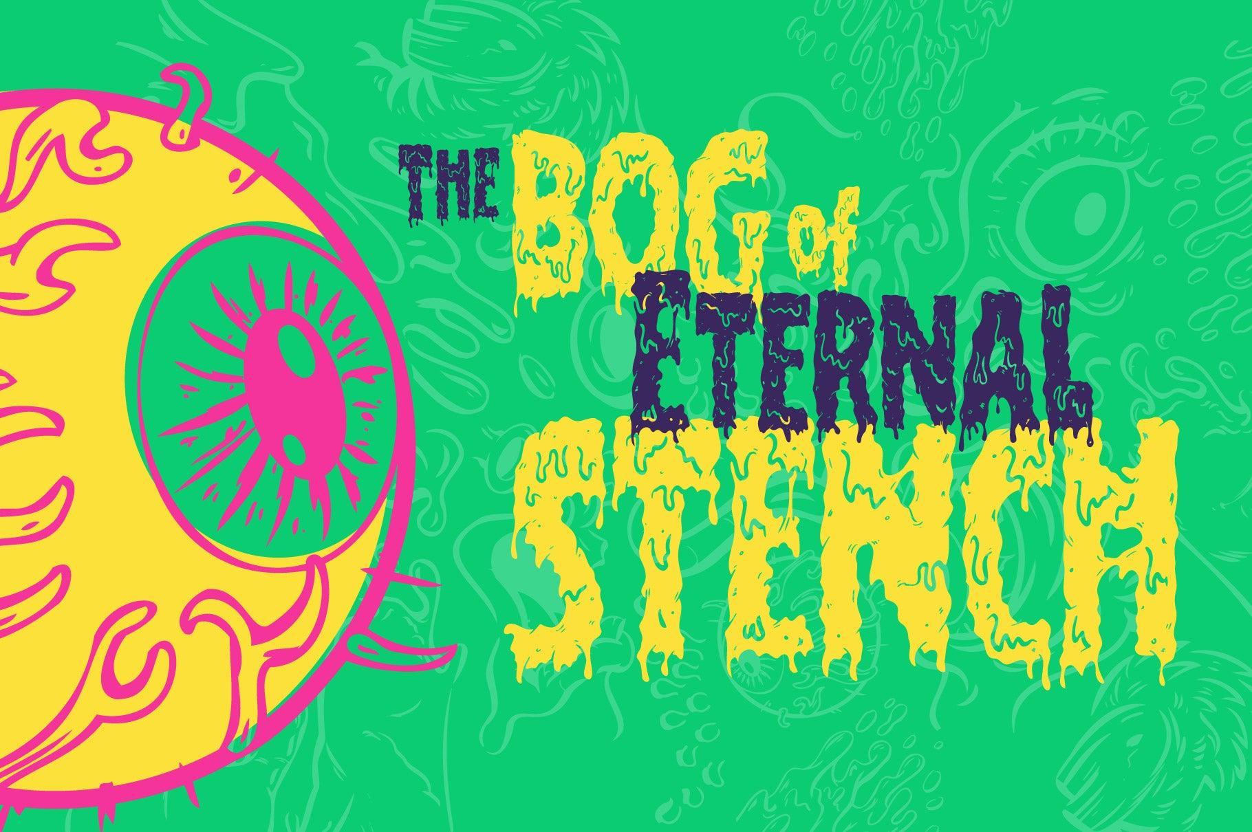 Filthy Creation: An Outrageously Cartoonish Slime Font!