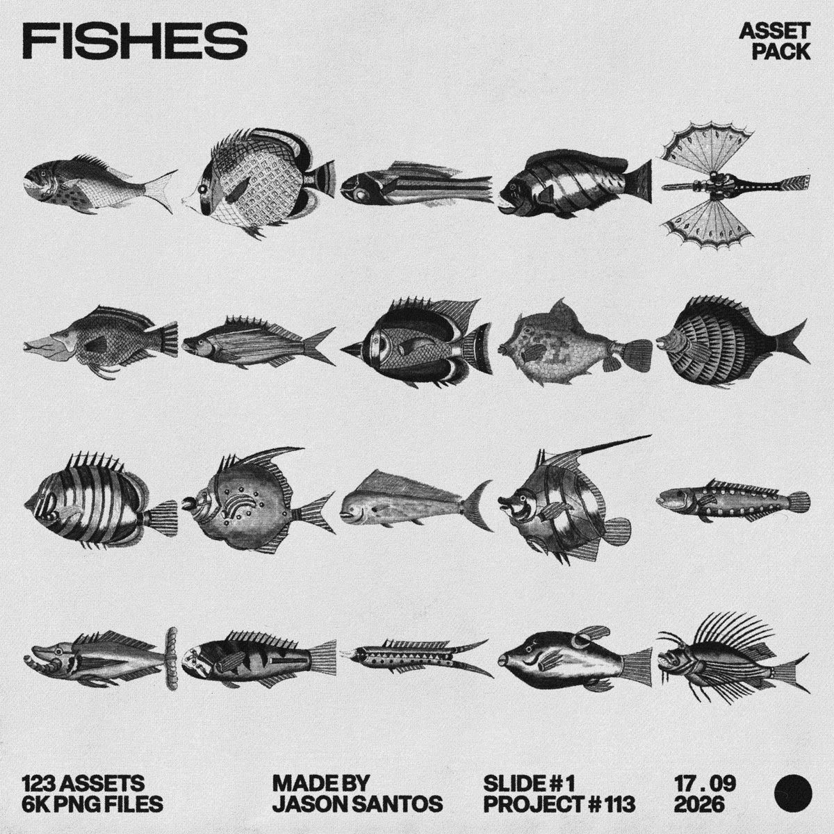 Fishes Asset Pack by Jason Santos, preview 1