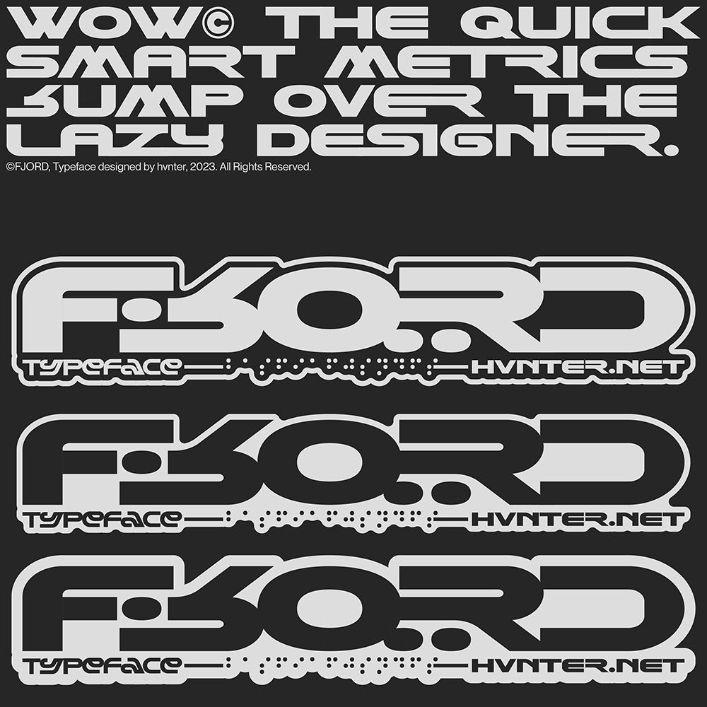 Fjord Typeface